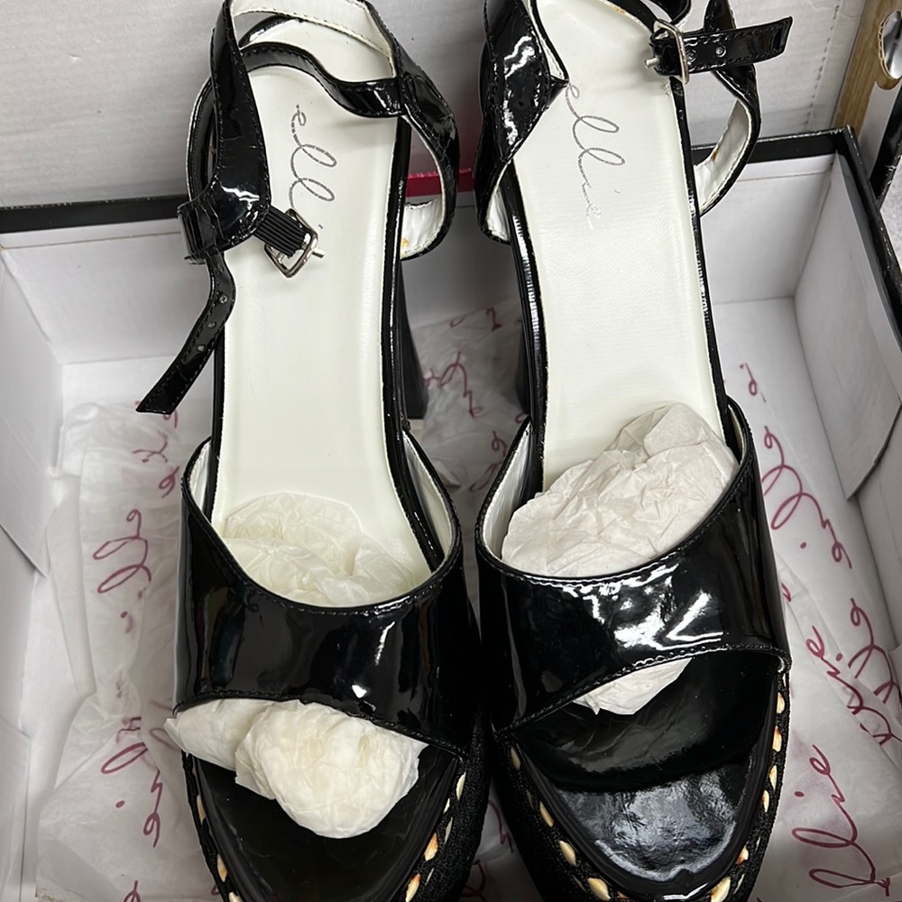 Ellie platform heels